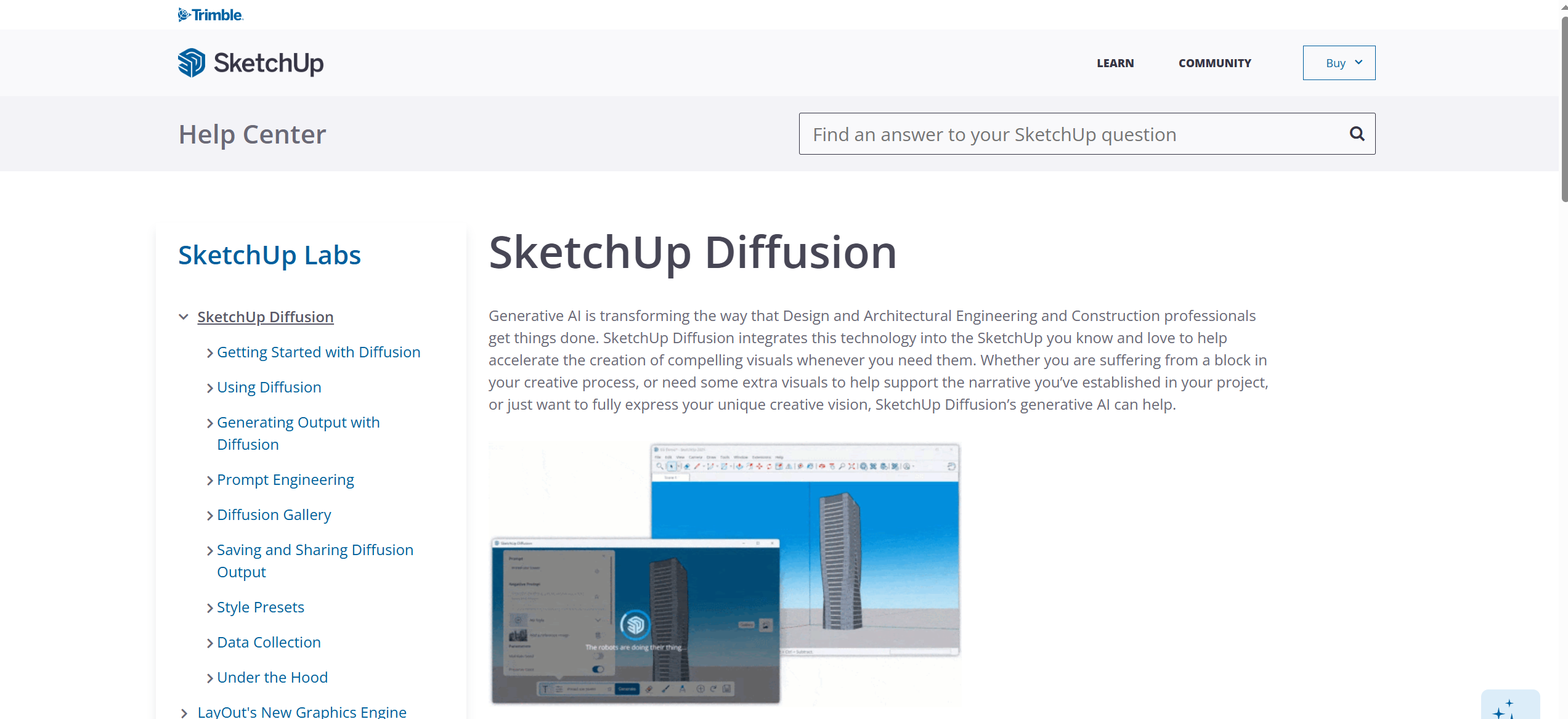 SketchUp Diffusion (Labs)